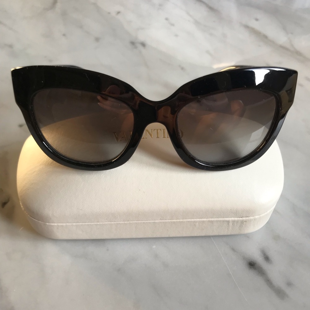Valentino black sunglasses
